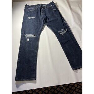 Gap 1969 Mens Jeans 36x30 Skinny Blue Denim Y2K Style EUC